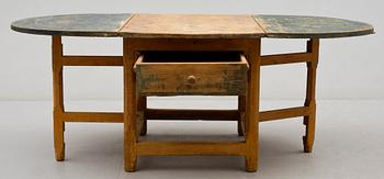 SLAGBORD, allmoge, 1800-tal.