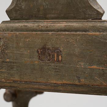 Chairs, 2 pcs. Folk art. 18th century.