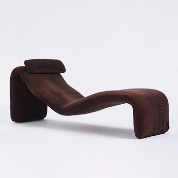 Olivier Mourgue, a "Djinn" chaise longue, Airborne, France 1960s.