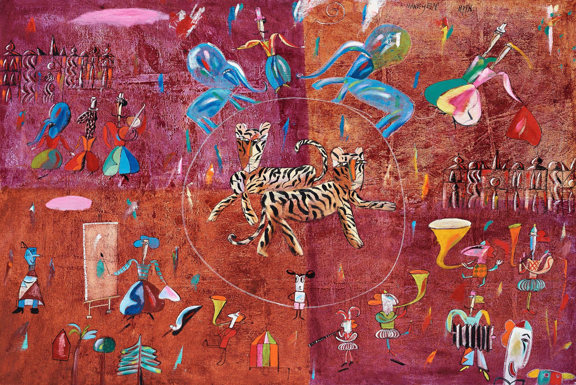 Madeleine Pyk, "I manegen".