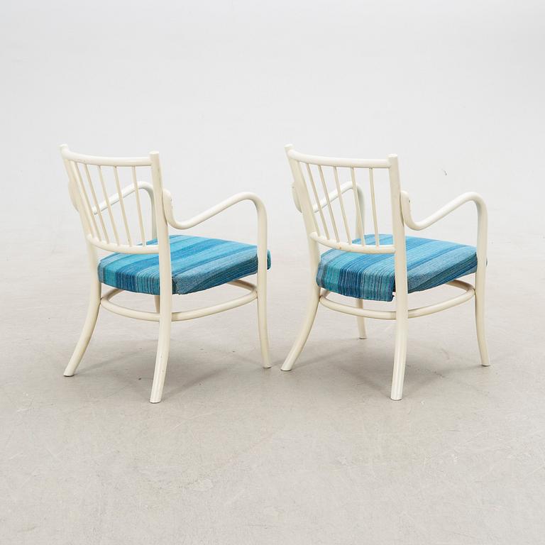 Armchairs, a pair, Thonet, 20th century.