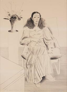 438. David Hockney, "Brooke Hopper".