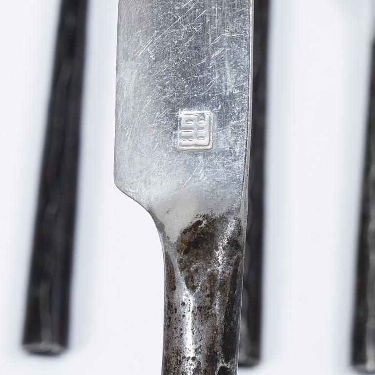 Jaivid Rangthong, a 61 pieces cutlery service, Rangthong, Thailand.