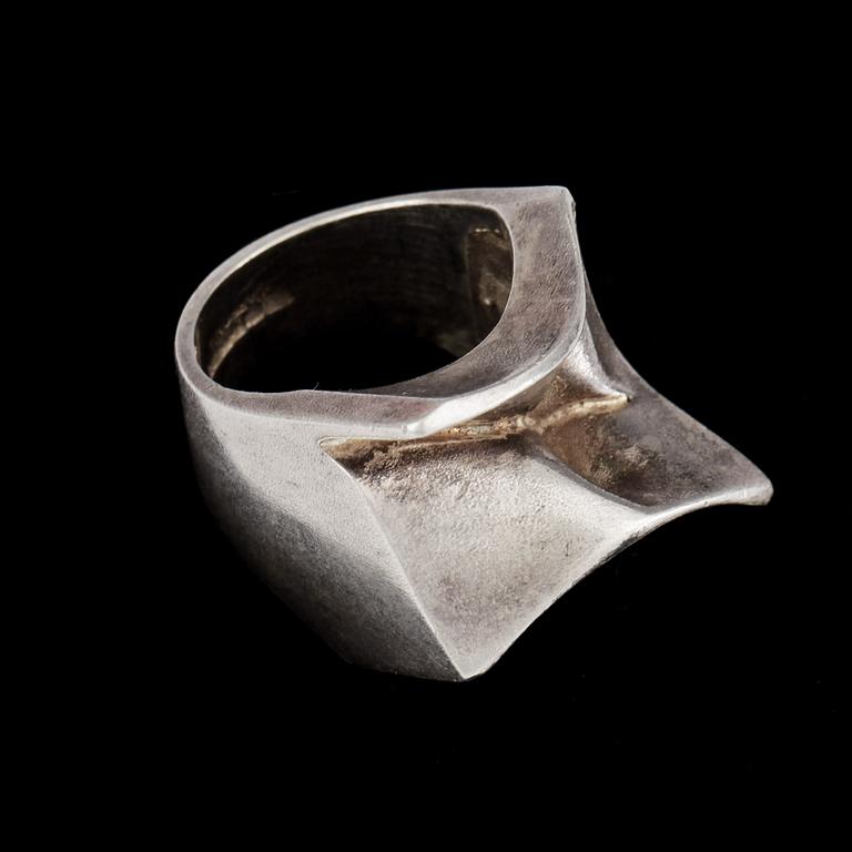 RING, sterlingsilver, Björn Weckström, Lapponia, 1979. Vikt ca 16g.