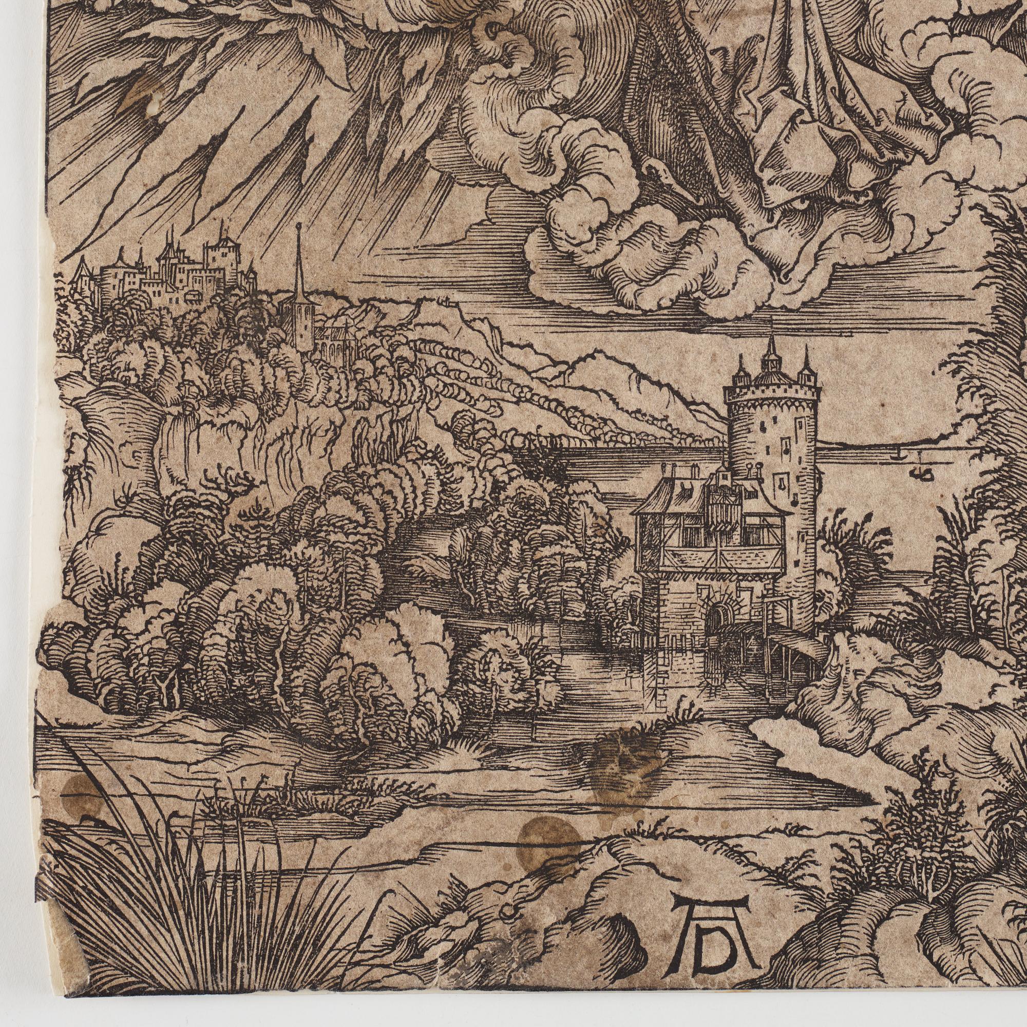Albrecht Dürer, "Saint John before God and the Elders ", likely 16th century.