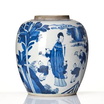 Bojan, porslin. Qingdynastin, Kangxi (1662-1722).