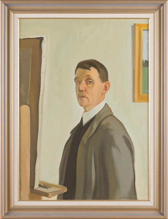 Eero Nelimarkka, Self-portrait.