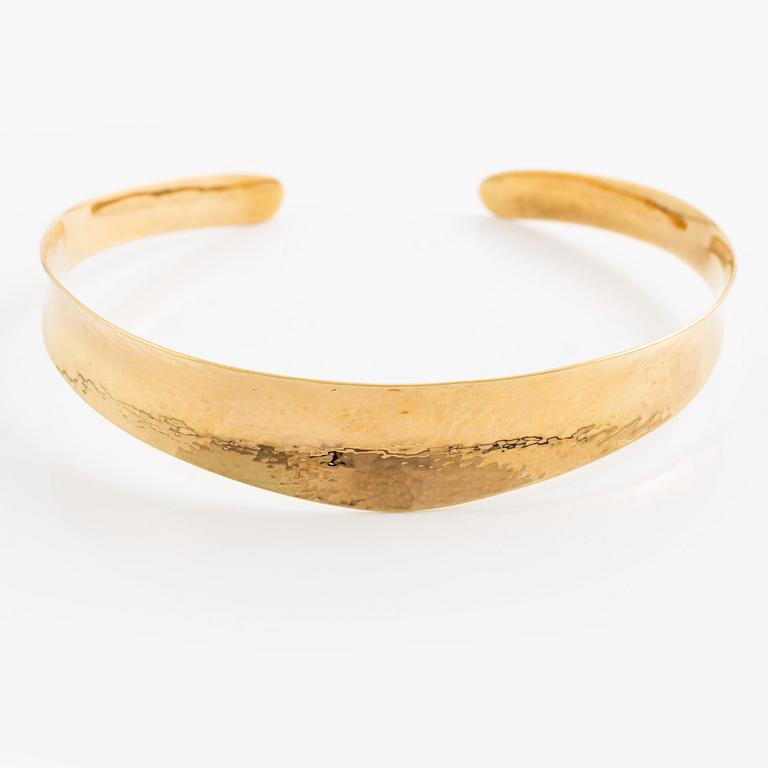 Carl Nyströmer, a necklace, 18K gold, Stockholm 1960.