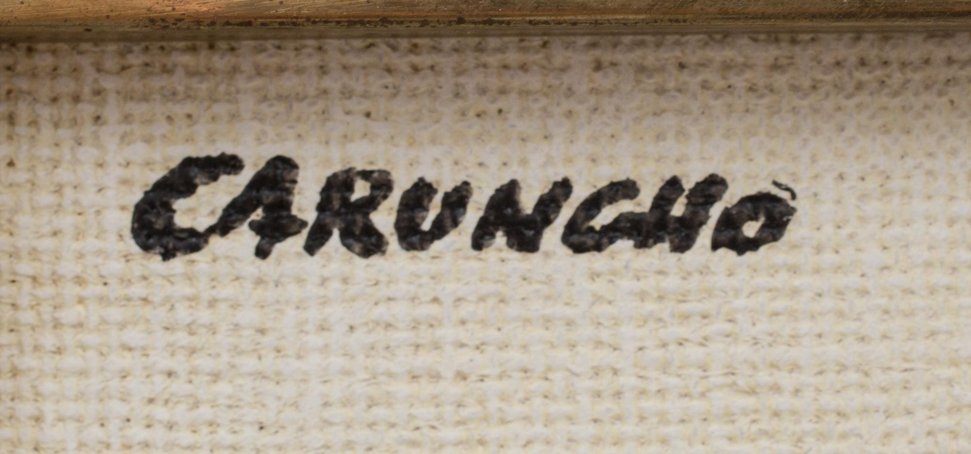 LUIS CARUNCHO, blandteknik, signerad.