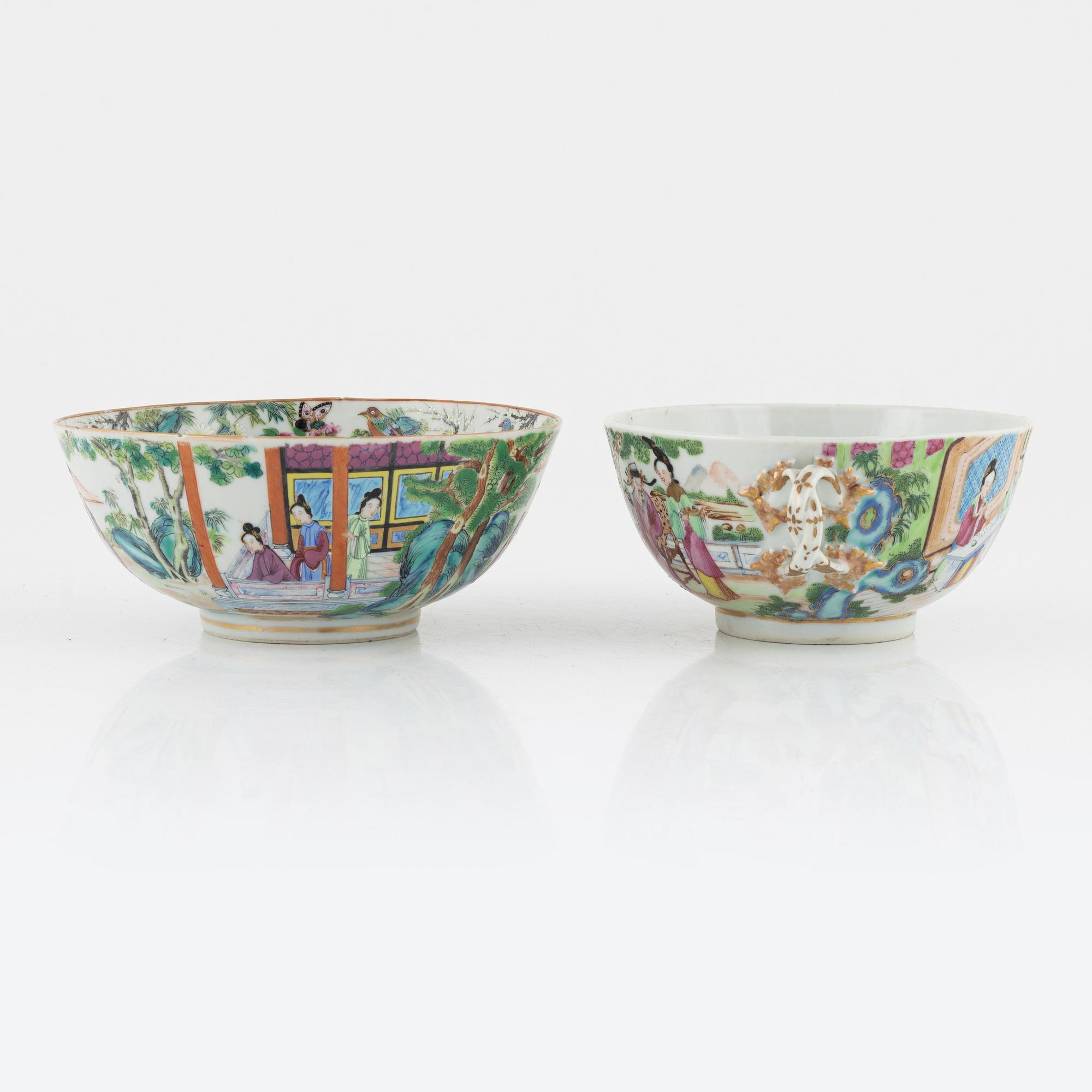 13 Chinese porcelain pieces, 19th/20th century.