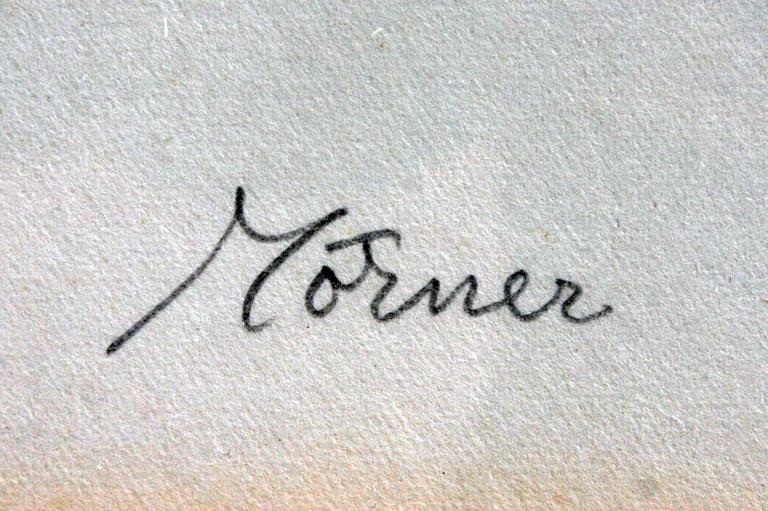 STELLAN MÖRNER, färglitografi, sign.