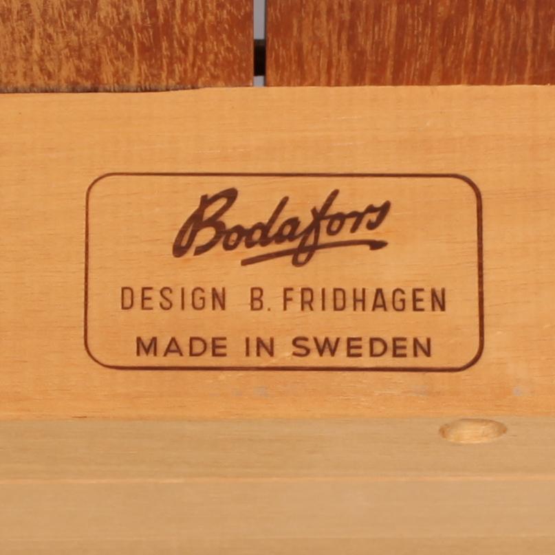 BORD, Bertil Fridhagen, Bodafors samt STOLAR, 4 st, Edsbyverken, 1950/60-tal.