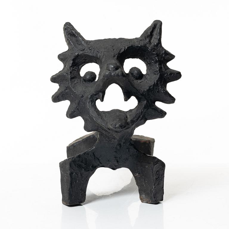 Olle Hermansson, eldhund, "Räven", Husqvarna.