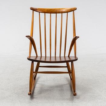 Illum Wikkelsø, gungstol, "Gyngestol Nr. 3",  Eilersen, 1900-talets mitt.