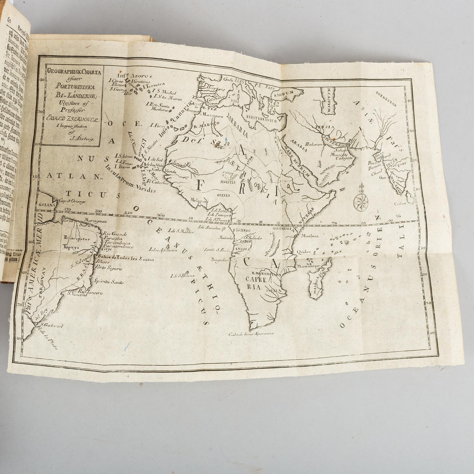 Historia, bl. a. med graverade myntplanscher, (2 vol.).