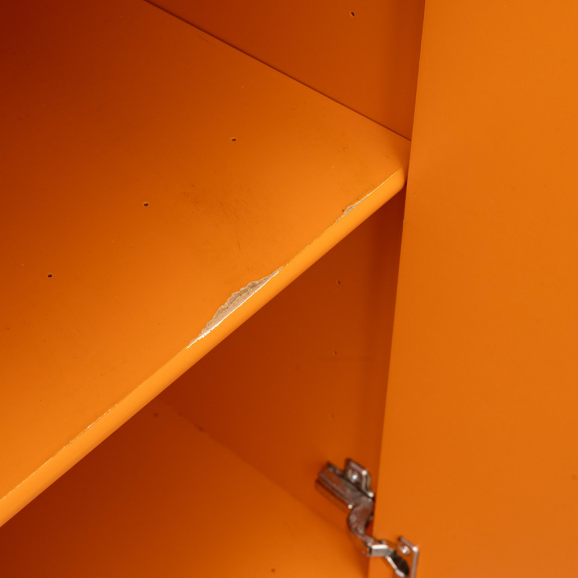 Peter J Lassen, shelf system, 13 pieces, Montana Møbler, Denmark, 2000s.