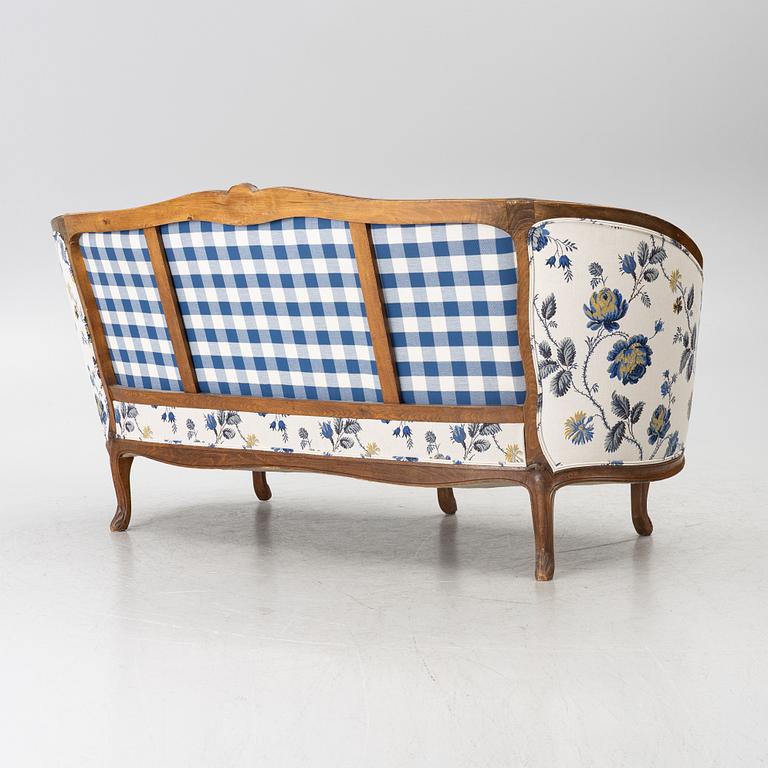 Sofa, Louis XV style, circa 1900.