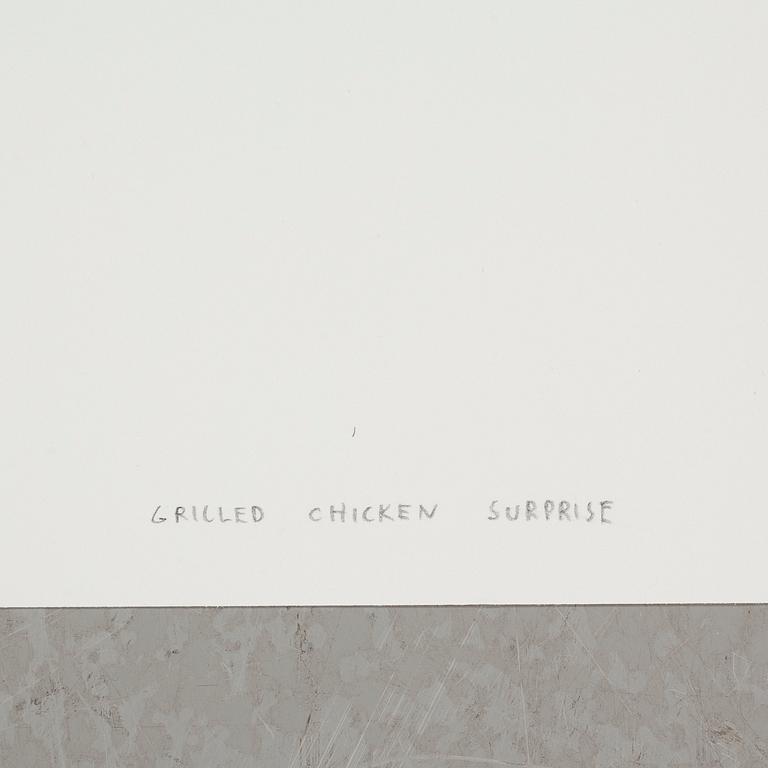 JEFF OLSSON, a litograph, signed, numbered 43/90 and dated 2009.