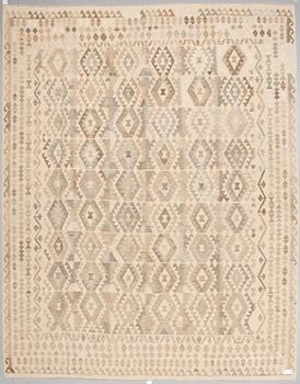 A CARPET KILIM, 411 x 321 cm.