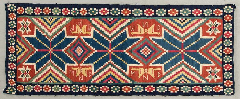 A Swedish agedyna Scania mid 19th century ca 117 x 48 cm.