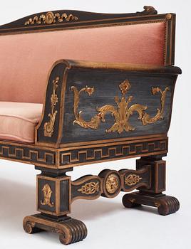 Helge Werner, a Swedish Grace sofa, 1920s.