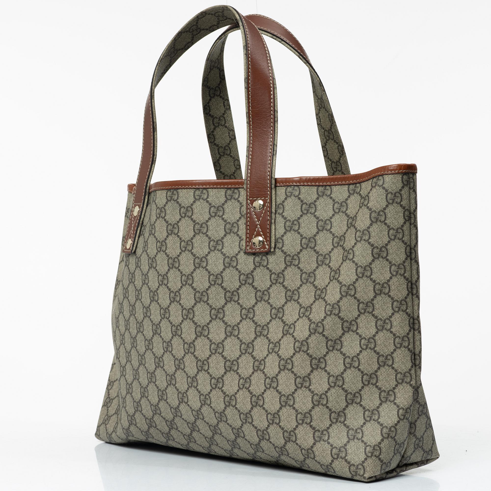 Gucci, A monogram canvas Tote Bag.