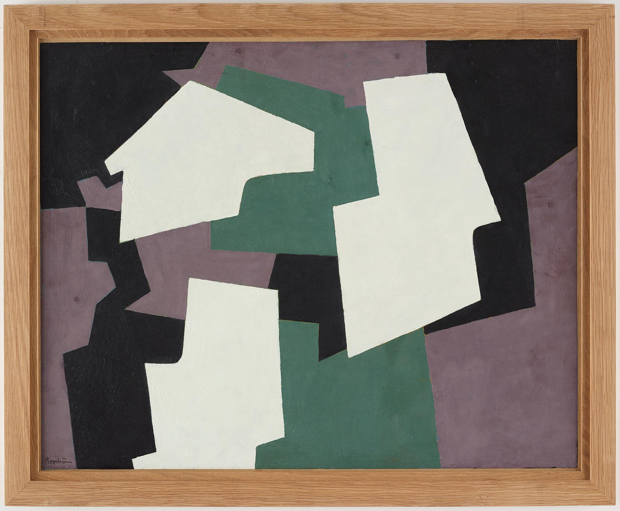 HARRY BOOSTRÖM, oil on panel, signed and dated -54 on verso.