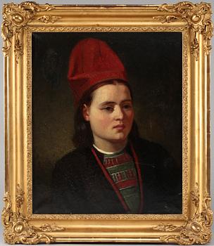 EMMA EKWALL, olja på duk, sign.