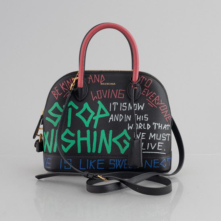 Balenciaga, bag, "Graffiti Ville".