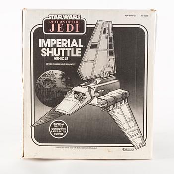 STAR WARS, Imperial Shuttle vehicle i kartong, Kenner, 1984.