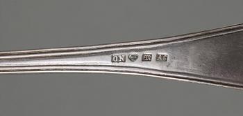PARTI SILVER, K Anderson, Göteborg, 1923. Total vikt ca 793g.