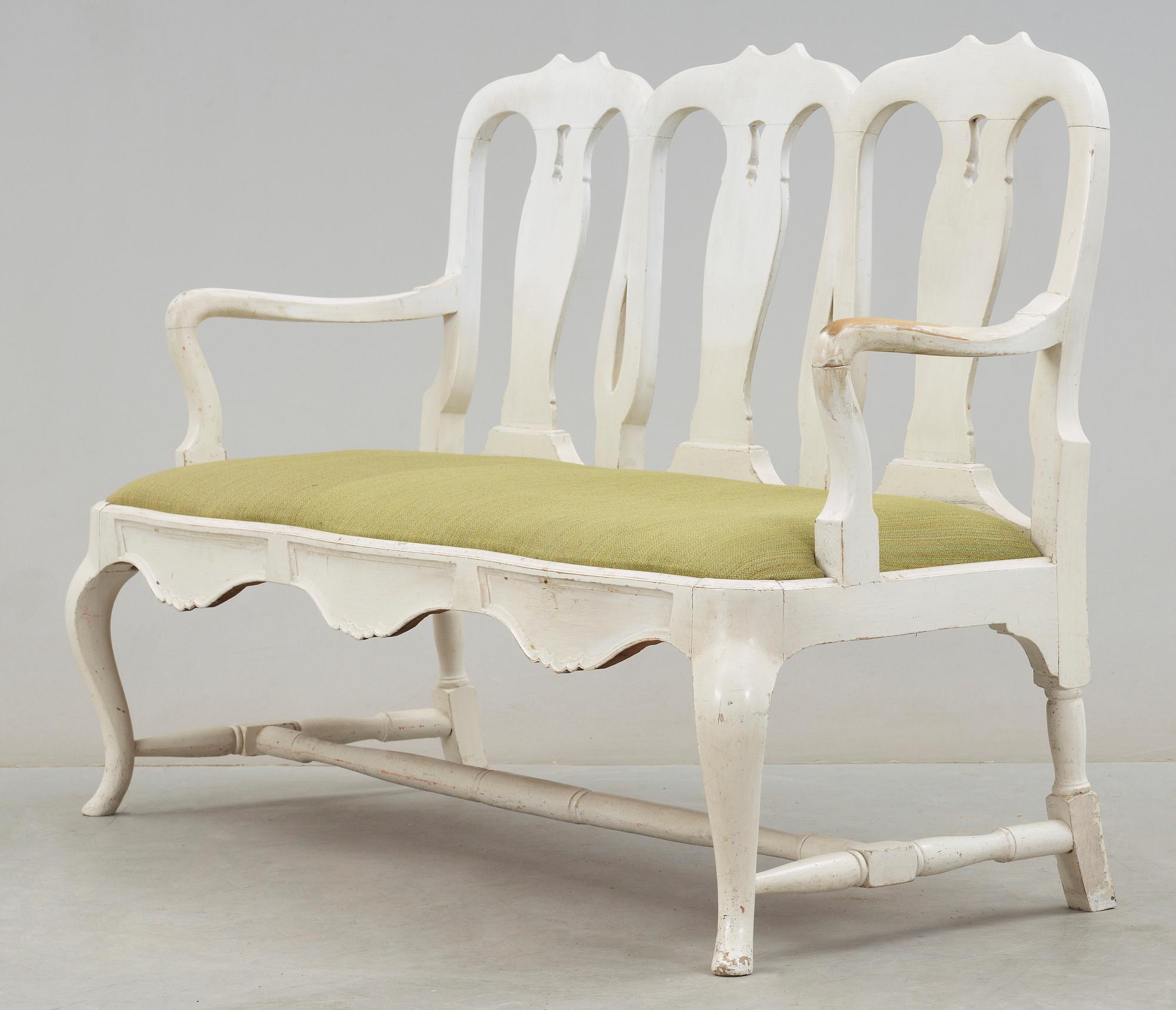 SOFFA, rokokostil, 1900-talet.