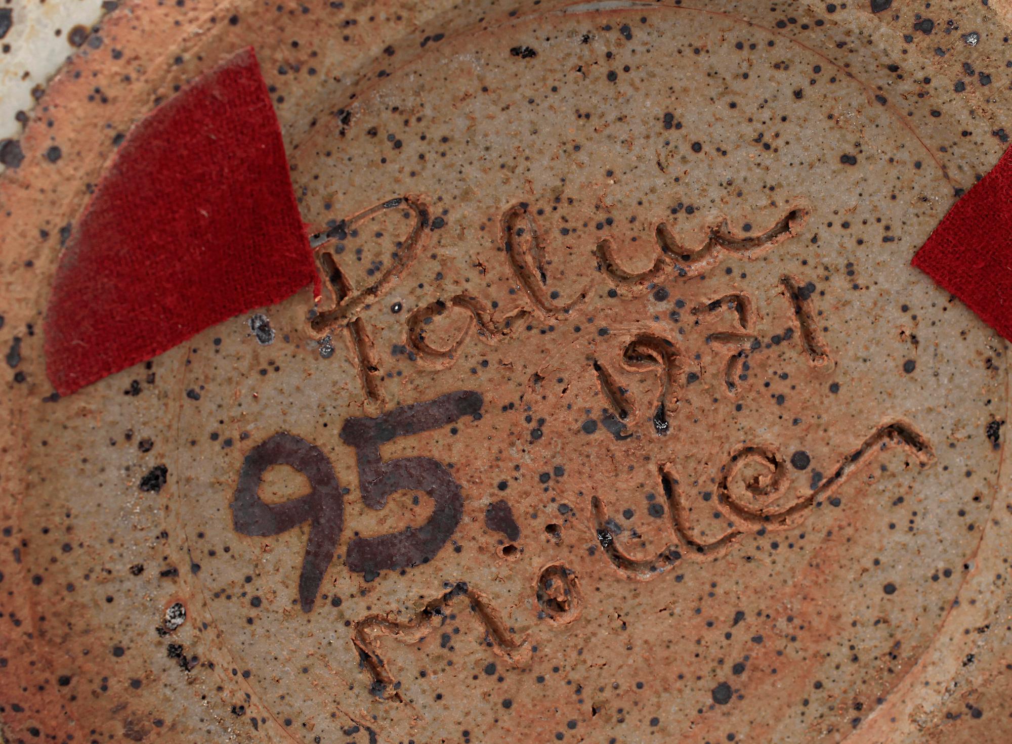 VAS, stengods, Rolf Palm Mölle. Sign o dat 1971.