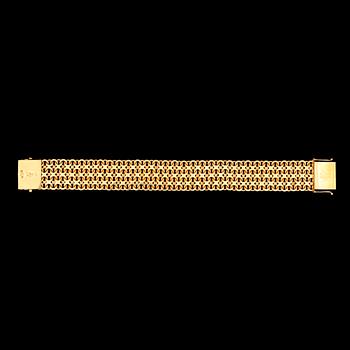 ARMBAND, 18k guld. Sverige, 1981. Vikt 41g.