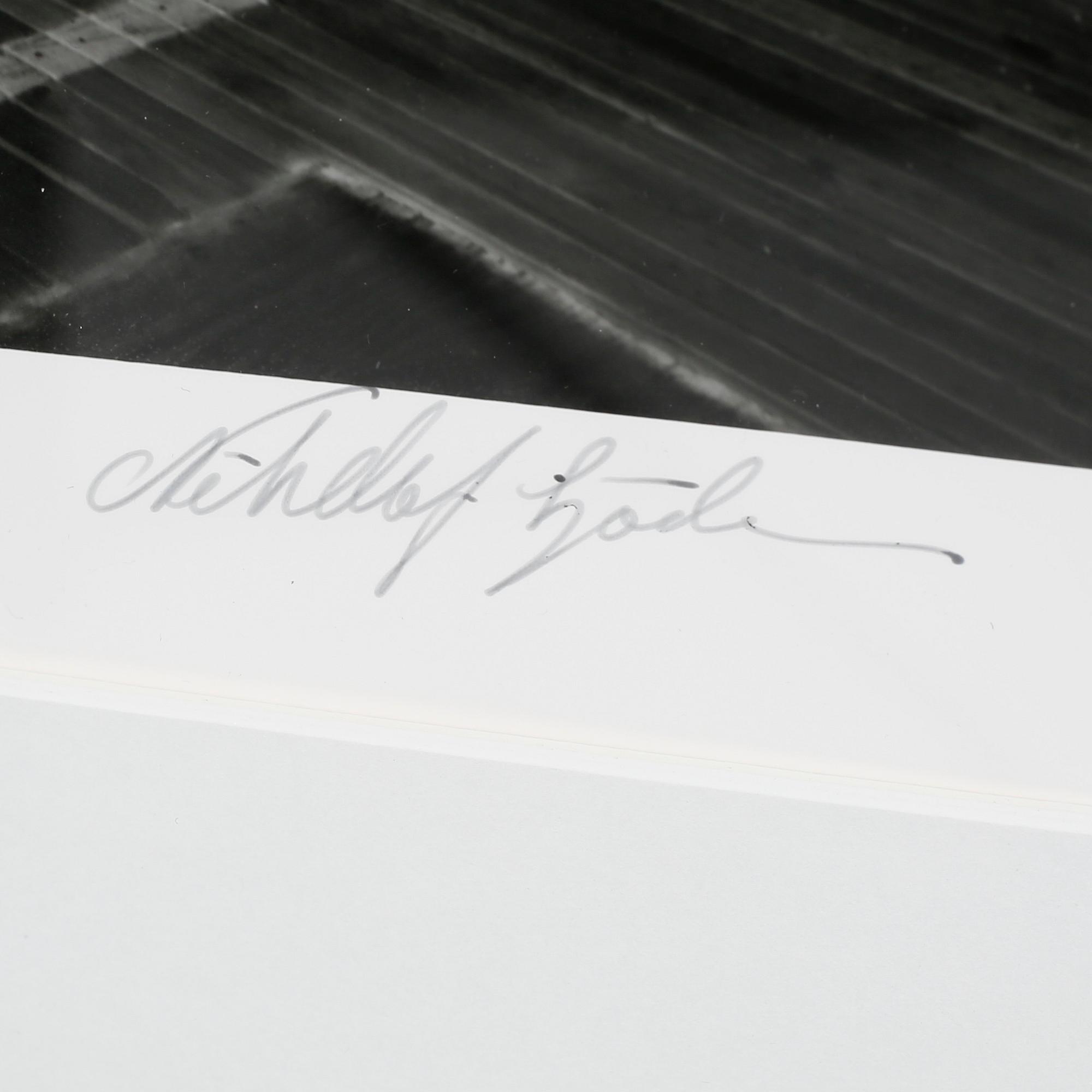 NILS-OLOF SJÖDÉN, gelatinsilverkopia, signerat och numrerat 2/100.