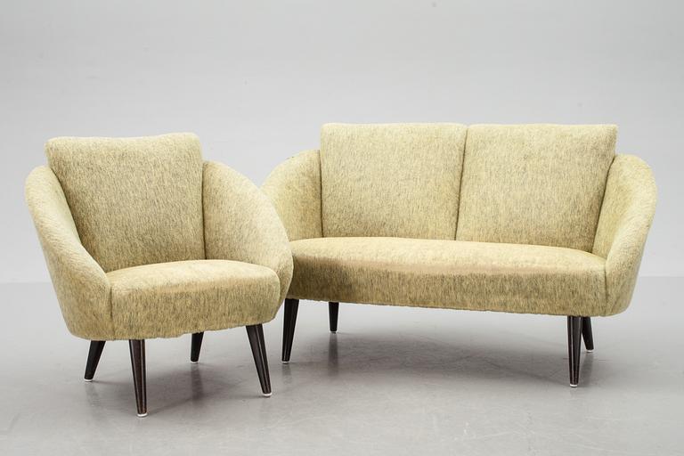SOFFA och FÅTÖLJ, 1950-tal.