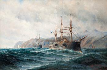 90. Herman af Sillén, "Franska pansarfregatter" (French armoured frigates).