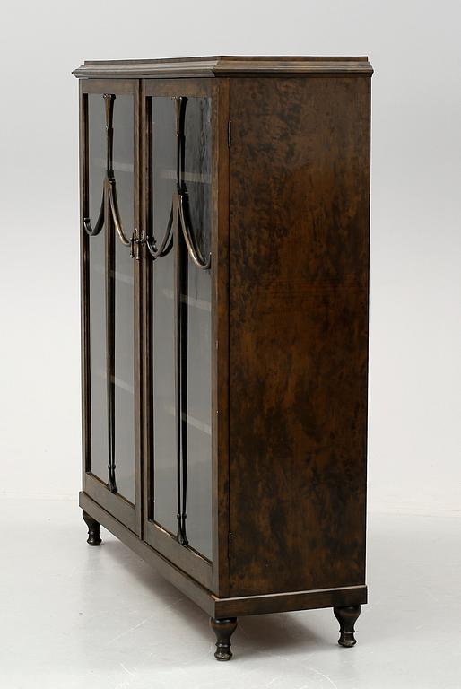 BOKSKÅP, art deco, 1930/40-tal.