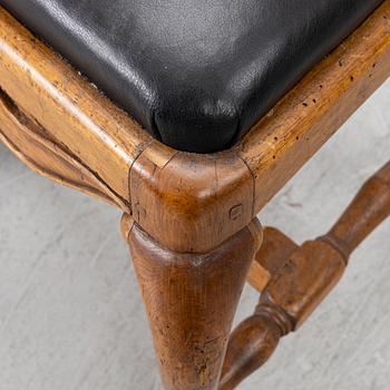 A pair of Late Baroque Chairs, a. mid-18th century.