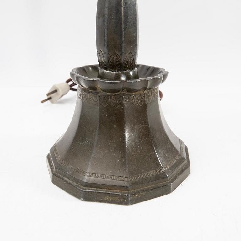 Just Andersen, bordslampa, Danmark, 1900-talets första hälft.