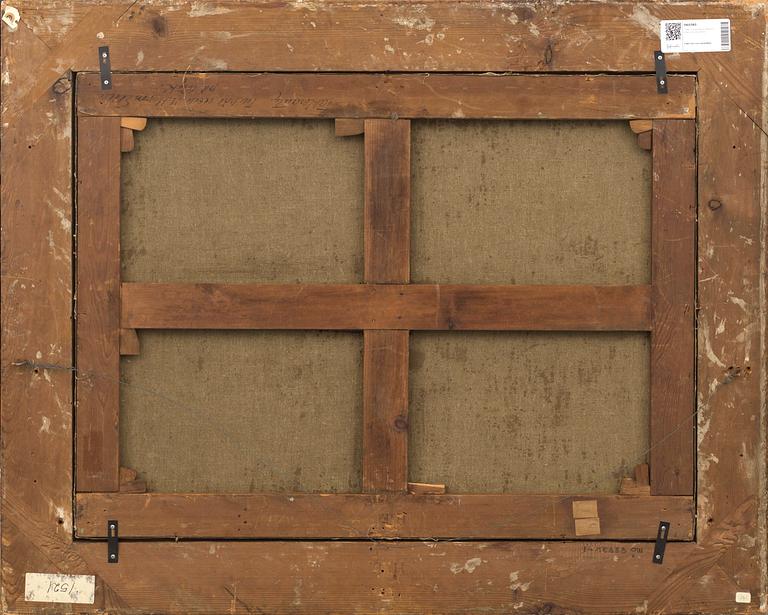 CARL JOHAN FAHLCRANTZ, ascribed oil o canvas.