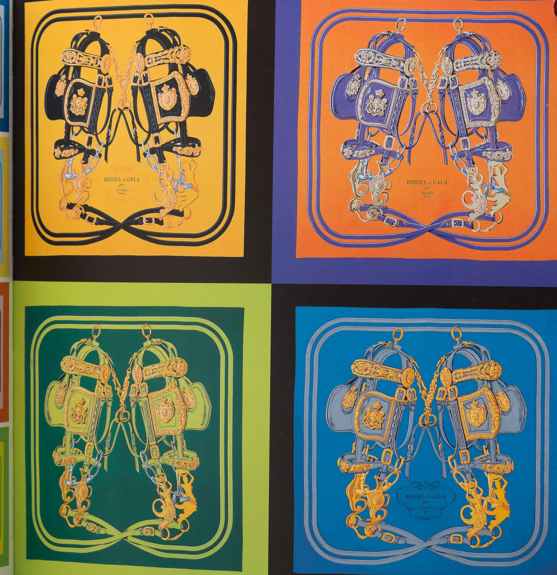 SCARF SAMT BOK, "Les Jardeniers Du Roy", Hermès.