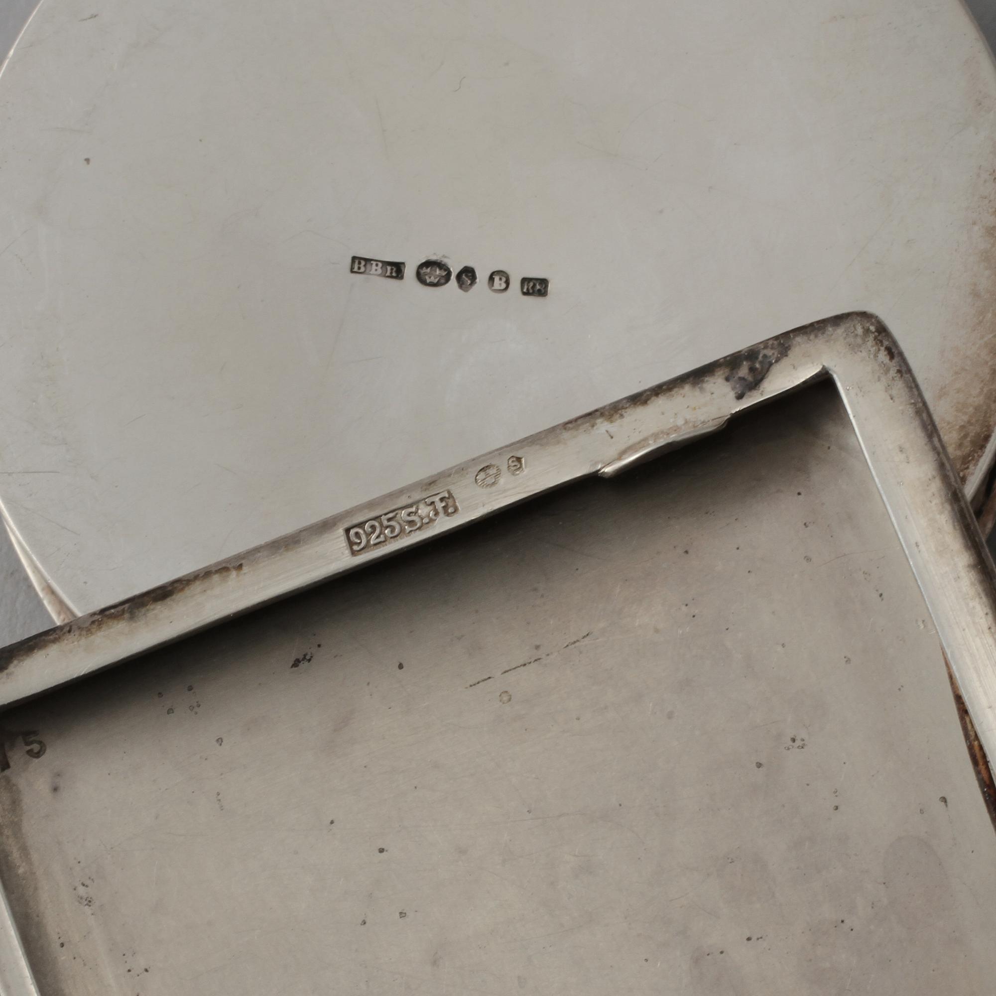 ETUI samt DOSA, silver, 1900-tal. Vikt 155 g.