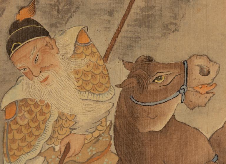 Choi Woo-Seok (1899-1964/65), "Horsemen in Mountain Pass", Korea, first part of the 20th century.