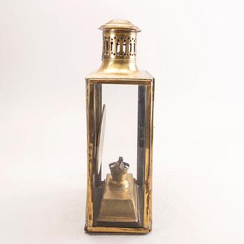 A ships lantern from the Swedish naval armored vessel 'Svea', launched 1885.