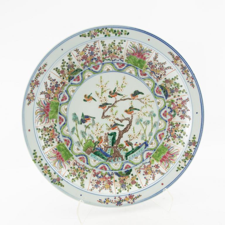 Fat Kina 1900-tal Kangxi-stil porslin.