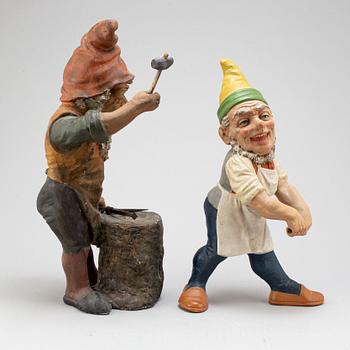 Two gnomes, 20th Century.