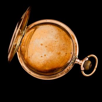 FICKUR, 14K guld, savonett, 1900-talets första hälft.