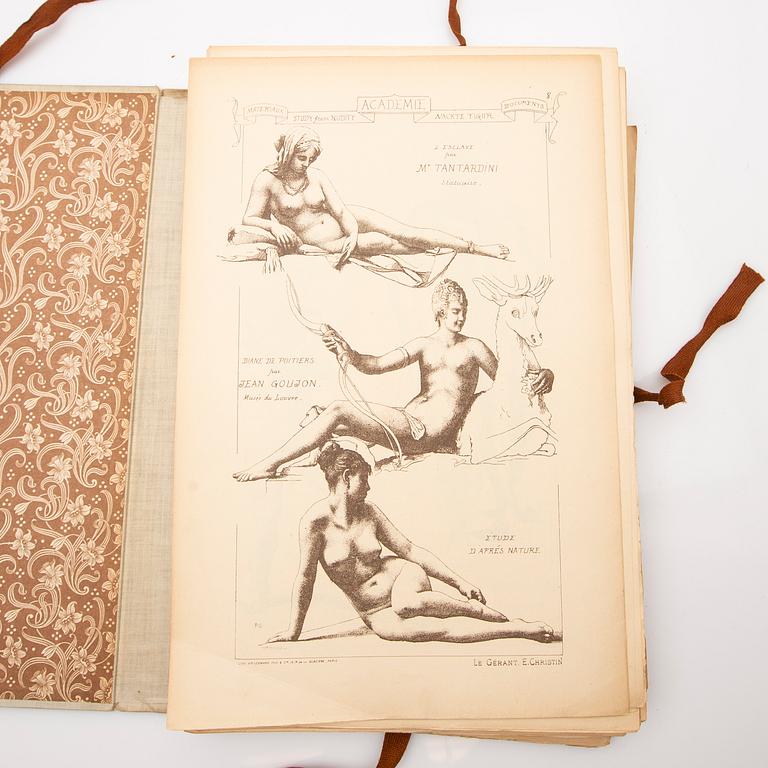 Architectural books, a series, 6 parts, Raguenet, "Matériaux et Documents D'architecture", 1912.