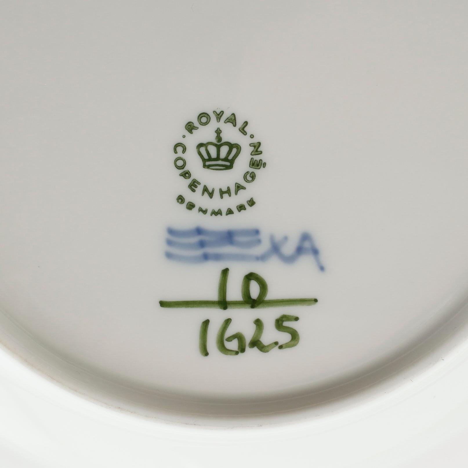 KAFFESERVIS, 26 delar, porslin, "Blå Blomst", Royal Copenhagen.